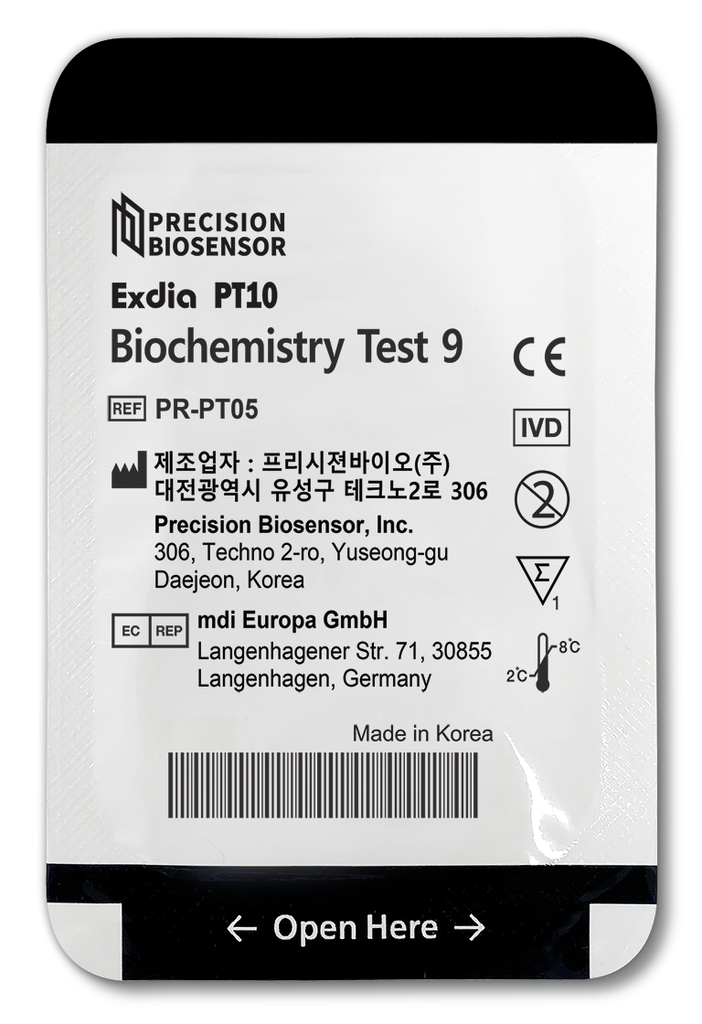 POCT EXDIA PT10 Biochemitry Test 9