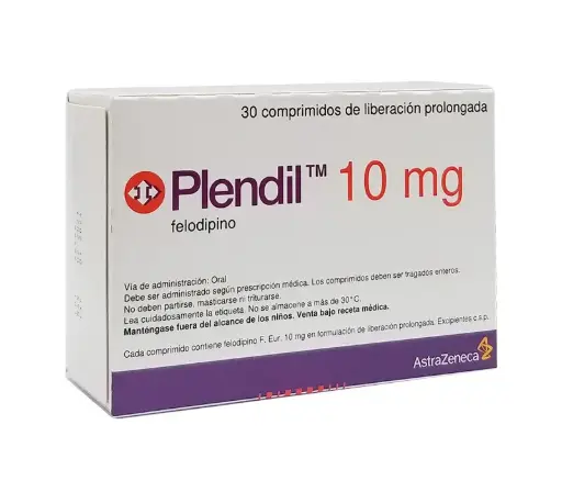 Plendil 10mg  Tabx30