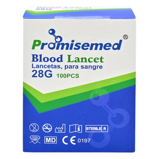 Lanceta 28G Promisemed  X 100u